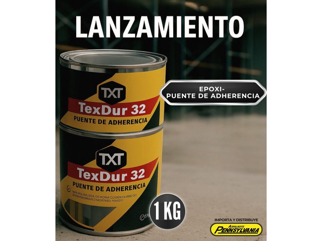 Lanzamiento Adhesivo Epoxi Texdur 32